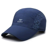 NAVY BLUE VENTURA-MOSAIC PARACHUTE CAP